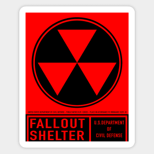Fallout Shelter Magnet